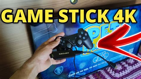 Veja Como Instalar e Ligar o GAME STICK 4K Na Smart TV